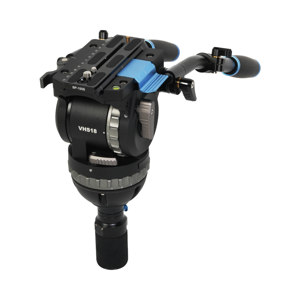 Produktbild för Sirui Pro Fluid Video Head VHS18 with 100mm Half Ball