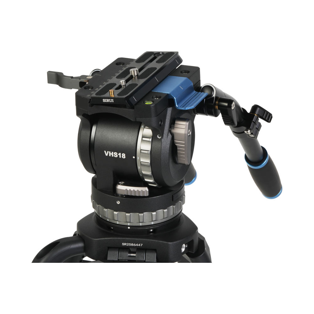 Produktbild för Sirui Pro Fluid Video Head VHS18 with 100mm Half Ball