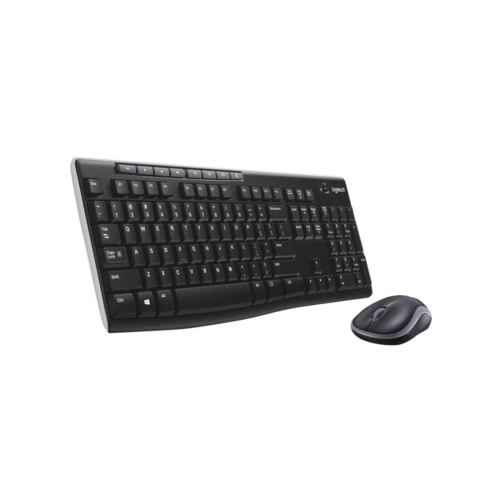 Produktbild för Logitech MK270 Wireless Combo - sats med tangentbord och mus - tjeckiska Inmatningsenhet
