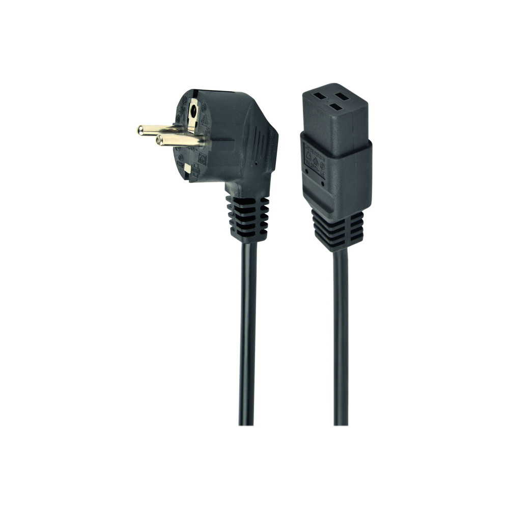 Produktbild för Gembird PC-186-C19 - strömkabel - power CEE 7/7 till IEC 60320 C19 - 1.8 m