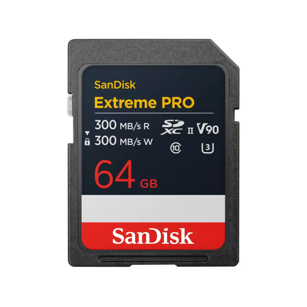 Produktbild för SDXC Extreme Pro 64GB 300MB/s UHS-II V90