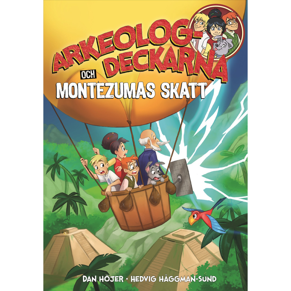 Produktbild för Arkeologdeckarna och Montezumas skatt (bok, kartonnage)