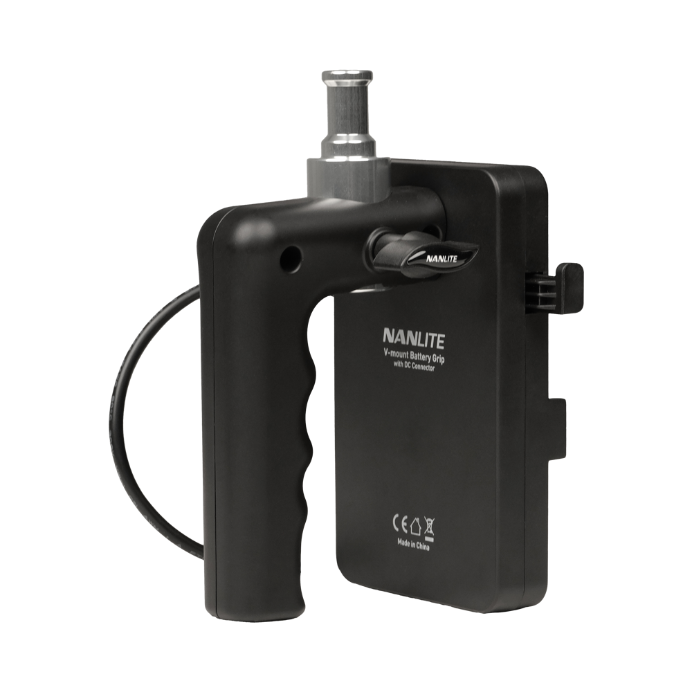 Produktbild för Nanlite V-mount Battery Grip with DC Connector