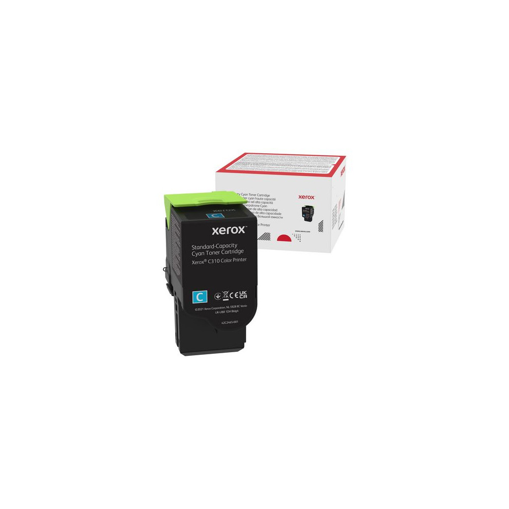 Produktbild för Toner XEROX 006R04357 cyan 2K