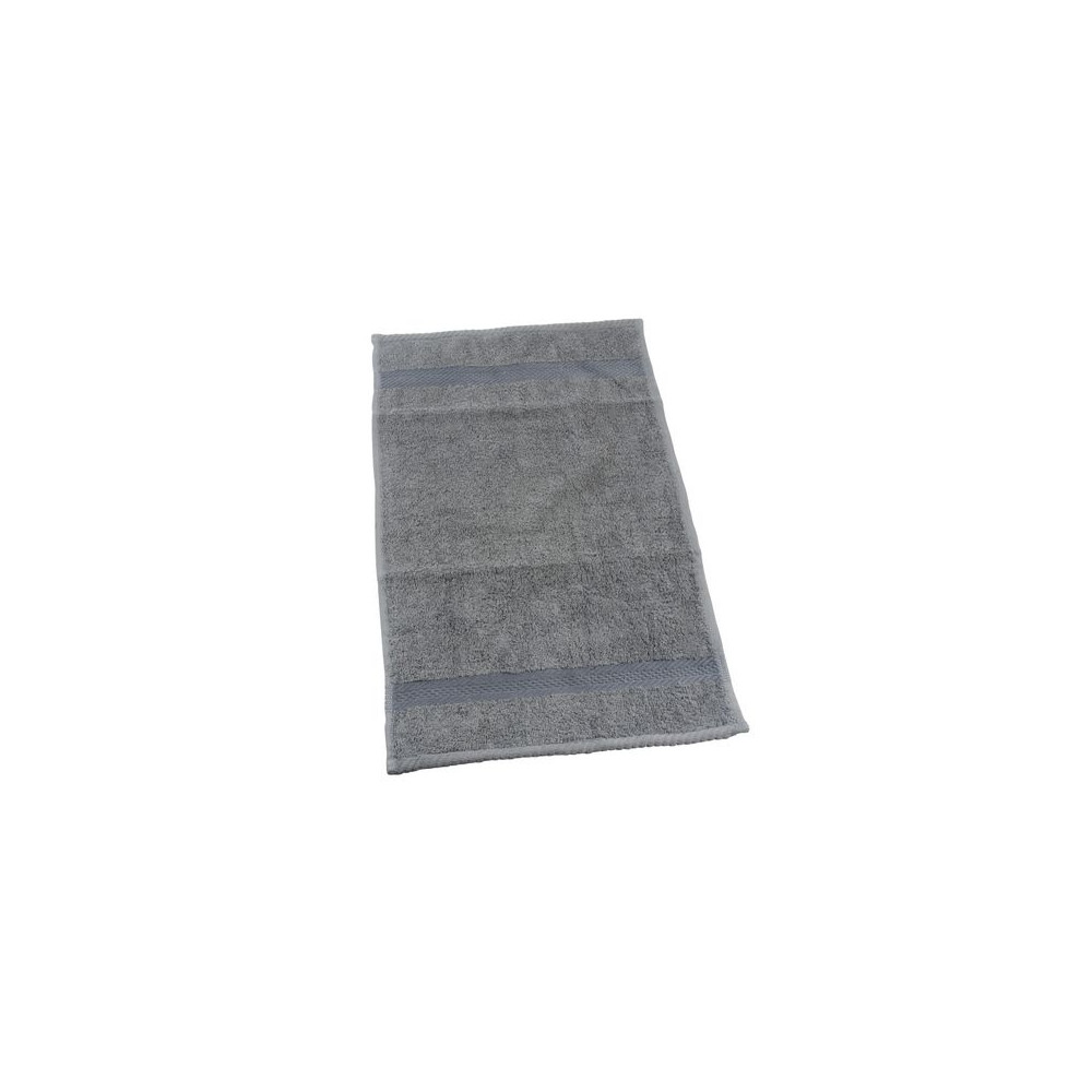 Produktbild för Frottéhandduk 30x50cm grå