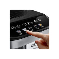 Produktbild för De'Longhi Magnifica Evo ECAM290.61.SB - automatisk kaffekokare med mjölkskummare - 15 bar - silver/svart