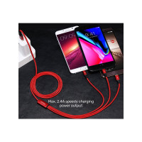 Produktbild för Unitek C4049RD - data-/strömkabel - Lightning / USB - 1.2 m