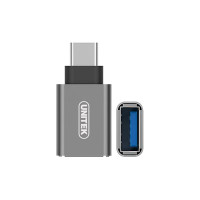 Produktbild för Unitek Y-A025CGY - USB typ C-adapter - USB-C till USB typ A