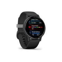 Produktbild för Garmin vívoactive 5 - svart - smart klocka med band - 4 GB