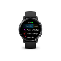 Produktbild för Garmin vívoactive 5 - svart - smart klocka med band - 4 GB