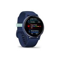 Produktbild för Garmin vívoactive 5 - marin - smart klocka med band - 4 GB