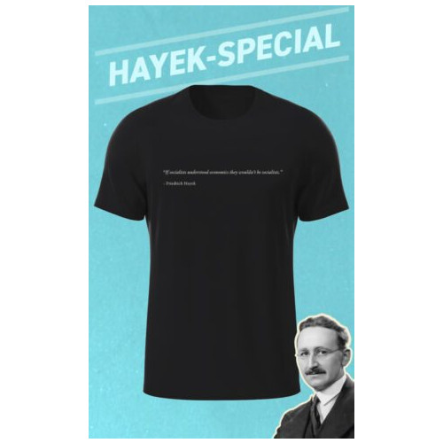 Timbro Socialist DAM t-shirt LARGE (Kort citat)