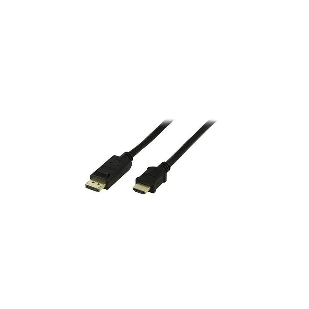 Produktbild för Kabel DELTACO DP-HDMI Ha 5m svart