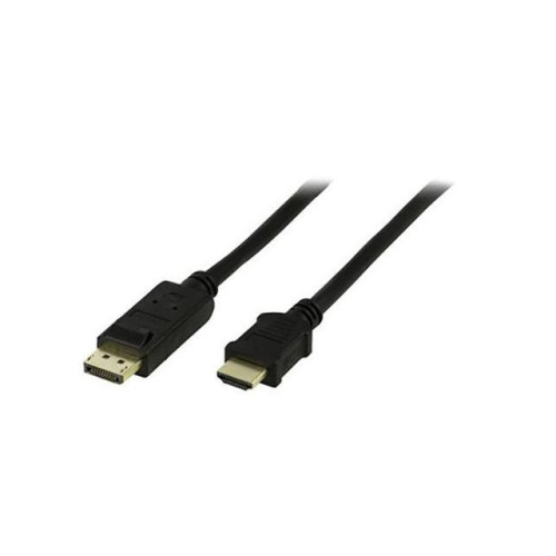 Deltaco Kabel DELTACO DP-HDMI Ha 5m svart