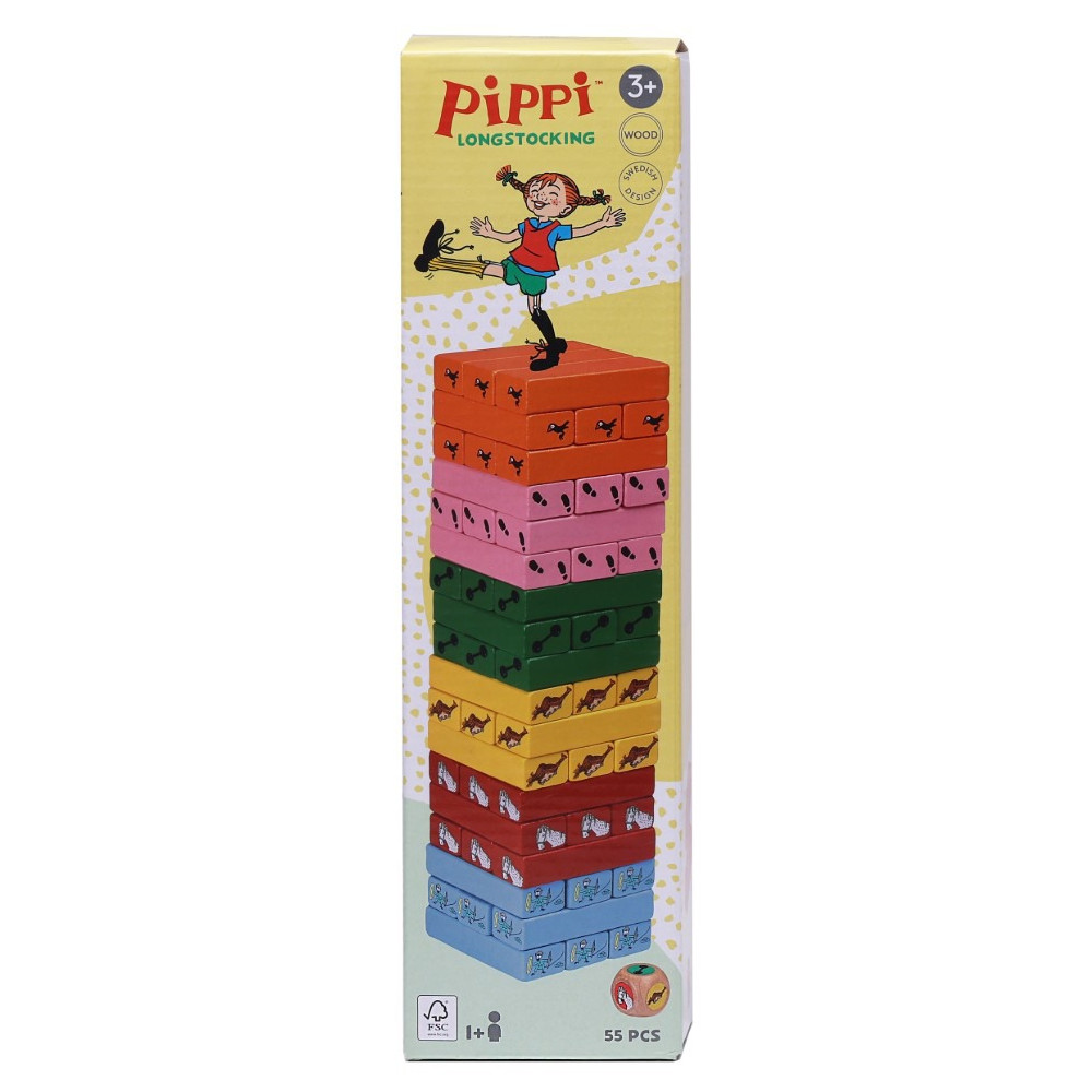 Produktbild för Pippi Rasande tornet