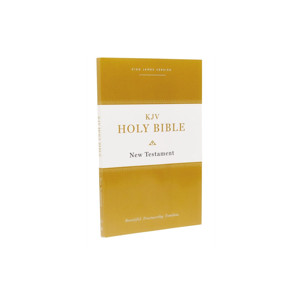 Produktbild för KJV Holy Bible: New Testament Paperback, Comfort Print: King James Version (häftad, eng)