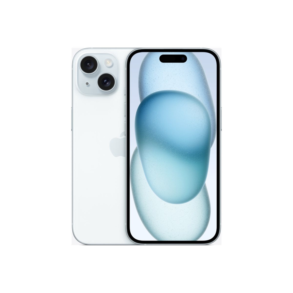 Produktbild för Apple iPhone 15 - blå - 5G smartphone - 256 GB - GSM