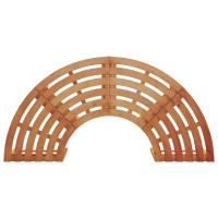 Produktbild för Trädbänk 2 pcs Naturfärg 160 x 80 x 45cm Massiv Eukalyptus Trä