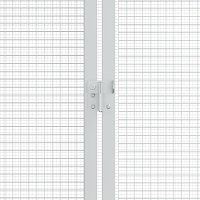 Produktbild för Fågelbur Antracit 215 x 208 x 247 cm Galvaniserat Stål