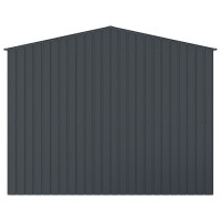 Produktbild för Fågelbur Antracit 215 x 310 x 247 cm Galvaniserat Stål