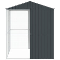 Produktbild för Fågelbur Antracit 215 x 210 x 247 cm Galvaniserat Stål