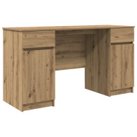 Produktbild för Skrivbord artisan ek Konstruerat trä 140 x 49 x 76 cm