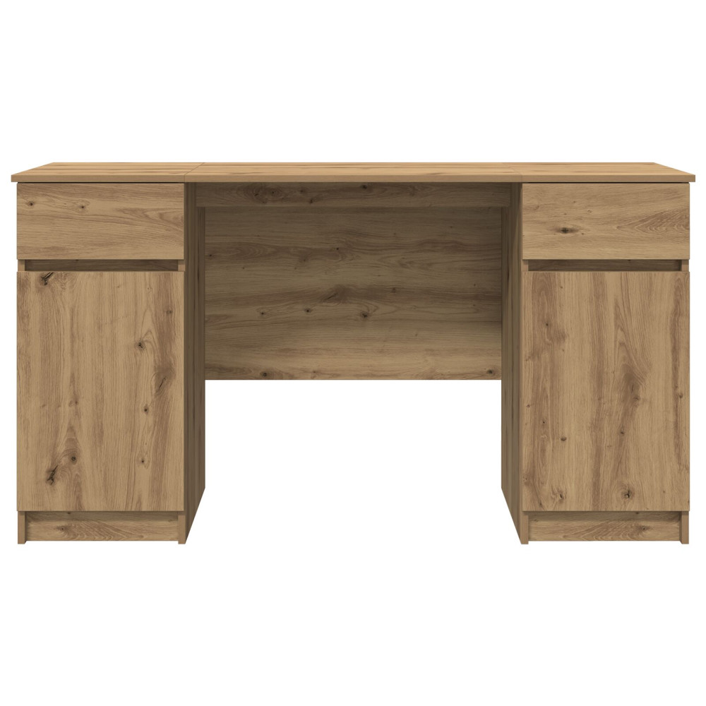 Produktbild för Skrivbord artisan ek Konstruerat trä 140 x 49 x 76 cm