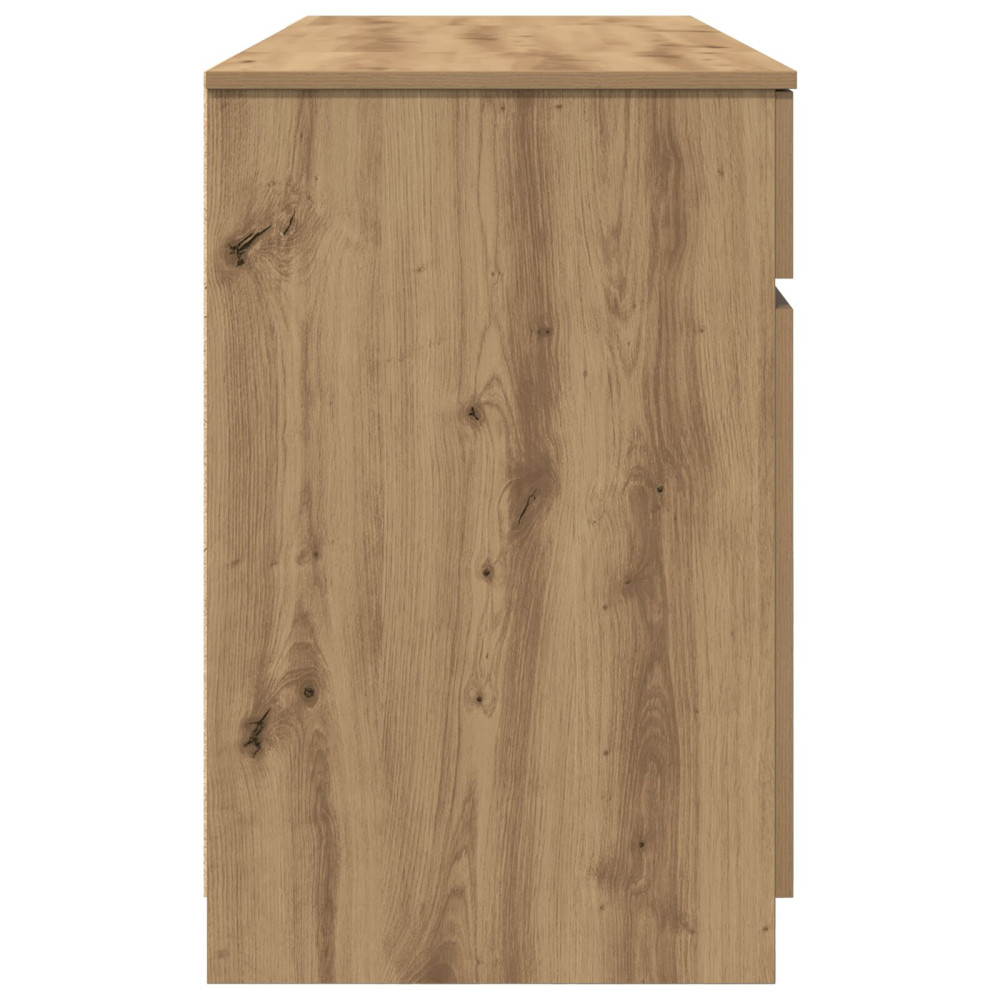 Produktbild för Skrivbord artisan ek Konstruerat trä 140 x 49 x 76 cm
