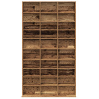 Produktbild för CD Skåp Gammalt trä 101 x 23 x 177,5 cm Konstruerat trä