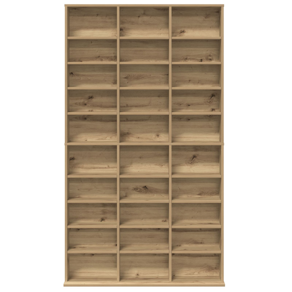 Produktbild för CD Skåp Artisan Ek 101 x 23 x 177,5 cm Konstruerat trä