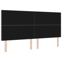 Produktbild för Huvudgavel Ljusgrå 200 cm Kordread tyg