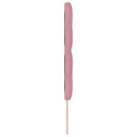 Produktbild för Huvudgavel Rosa 160 cm Sammet