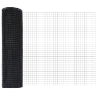 Produktbild för Svetsat trådgalleri med piggar 10 x 1 m (B x H)