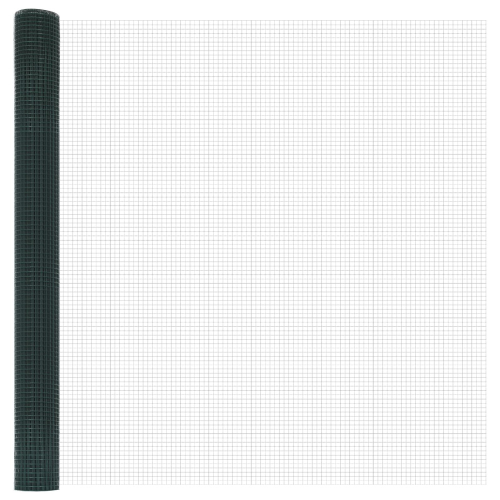 Produktbild för Svetsat Stålstaket med Betongbas 10 x 1,4 m (B x H)