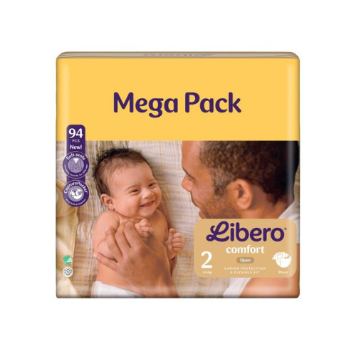 Libero Blöja LIBERO Comfort 2 3-6kg 94/fp