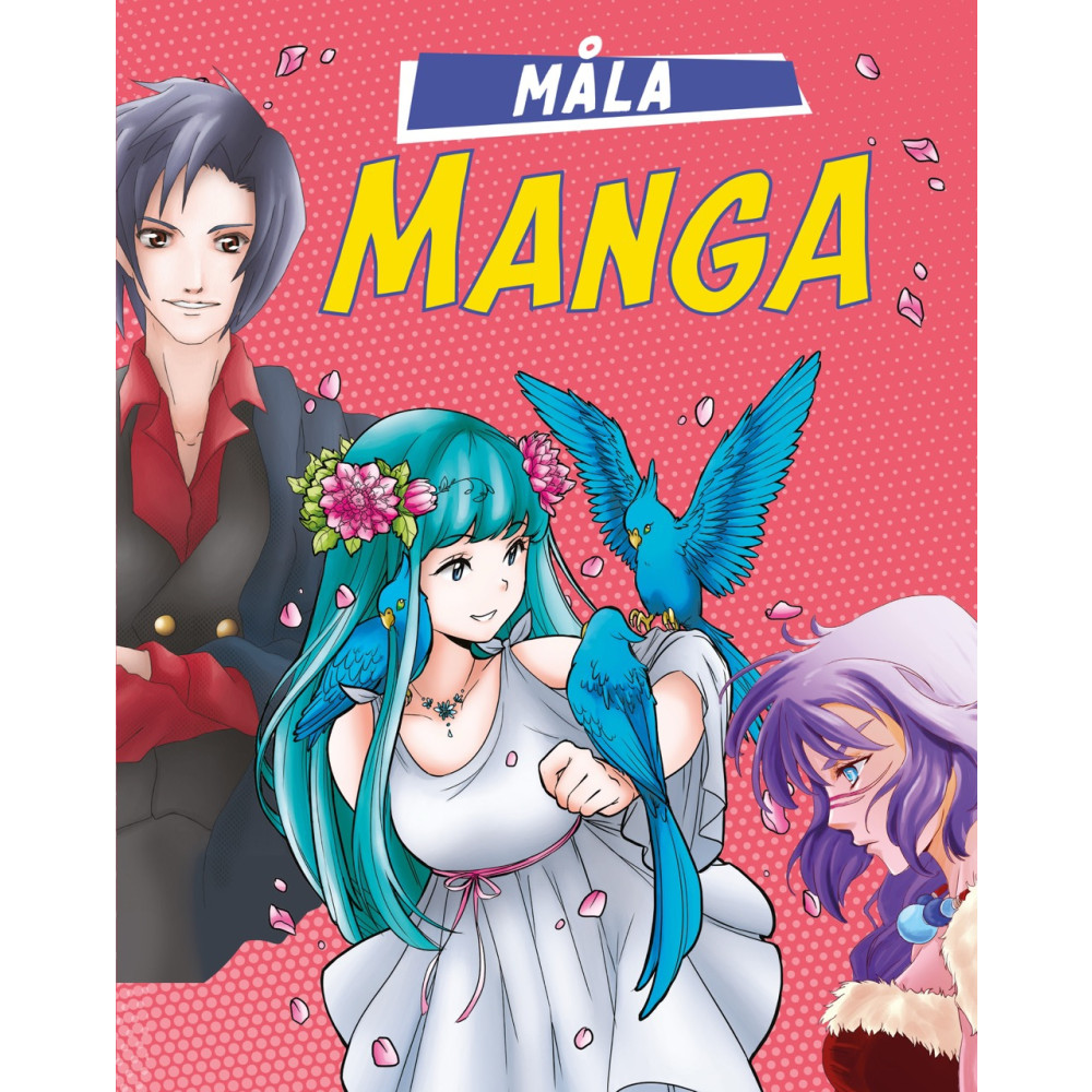 Produktbild för Måla manga (häftad)