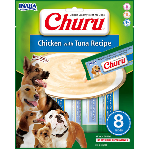Churu Dog Creamy Chicken with Tuna 8x20g