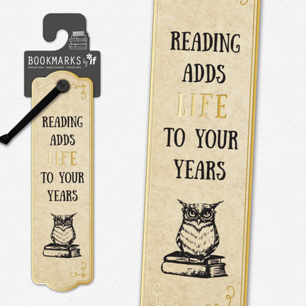 Produktbild för Literary Bookmarks - Life to your Years