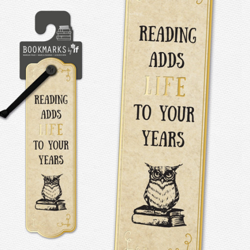 If plc Literary Bookmarks - Life to your Years