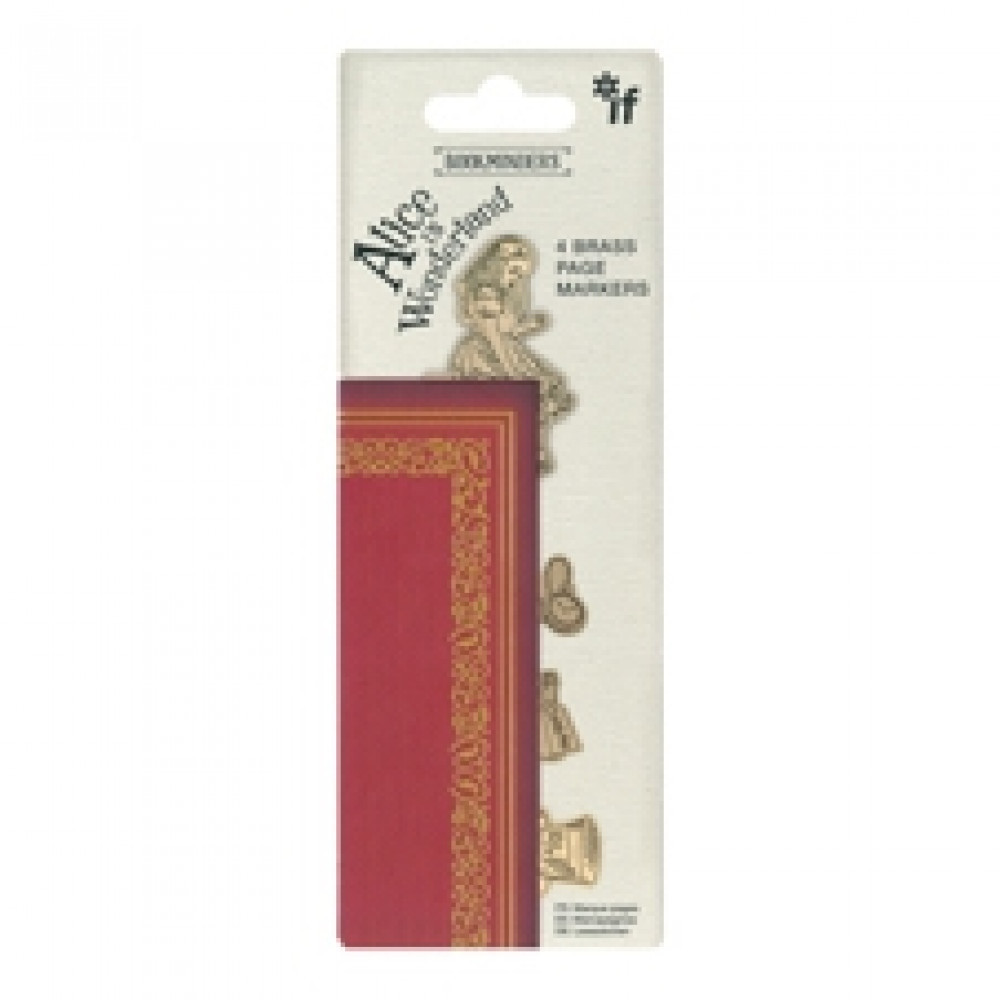 Produktbild för Bookminders Page Markers - Alice in Wonderland