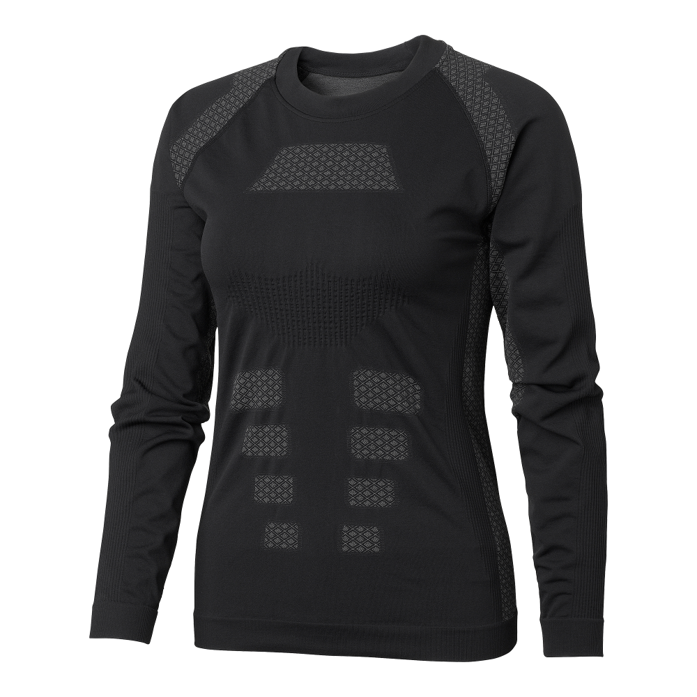 Produktbild för 0705 Sweater Base Layer w Black Female