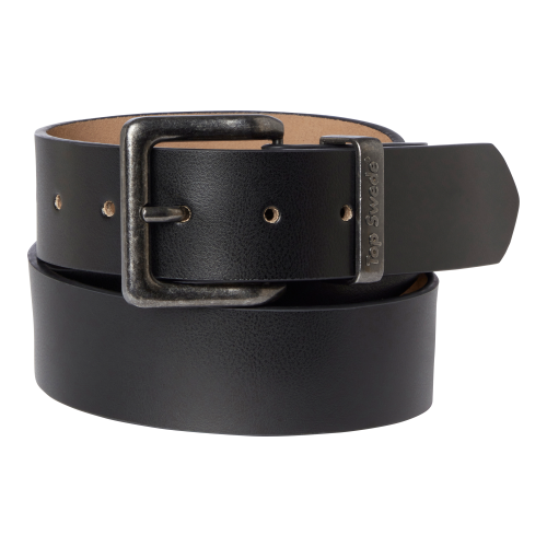 Top Swede SL60 Leather Belt Black Unisex