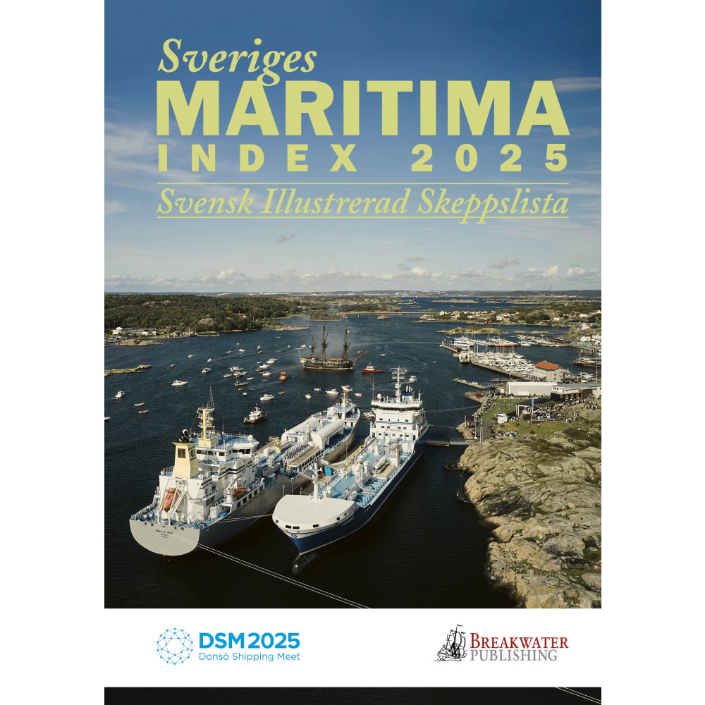 Produktbild för Sveriges Maritima Index 2025 (bok, storpocket)