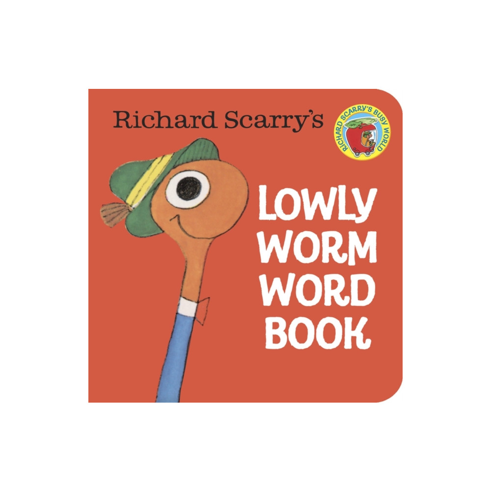 Produktbild för Richard Scarry's Lowly Worm Word Book (bok, board book, eng)