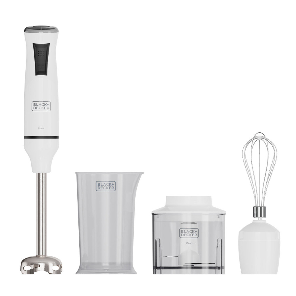 Produktbild för Hand Blender 750W White Accessories
