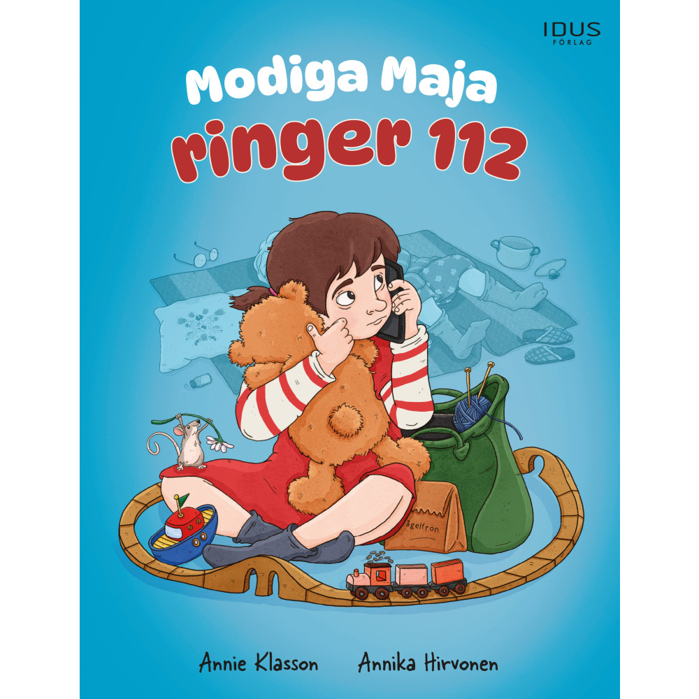Produktbild för Modiga Maja ringer 112 (inbunden)