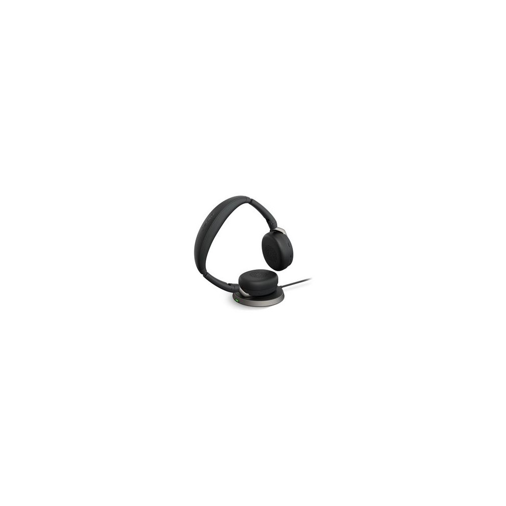 Produktbild för Headset JABRA Evolve2 65 MS BT portabel