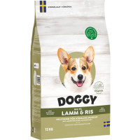 Produktbild för Lamm & Ris Torrfoder för hund 12kg