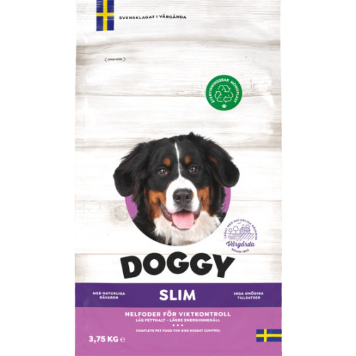 DOGGY Slim Torrrfoder för hund 3,75kg - Hundfoder & Belöning