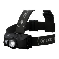 Produktbild för Ledlenser MH-Series MH8 - huvudficklampa - LED - blått/grönt/rött/vitt ljus - 6000-7500 K - svart